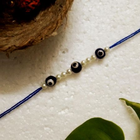 Glass, Acrylic Beads Beads Rakhi for Festive Gifting